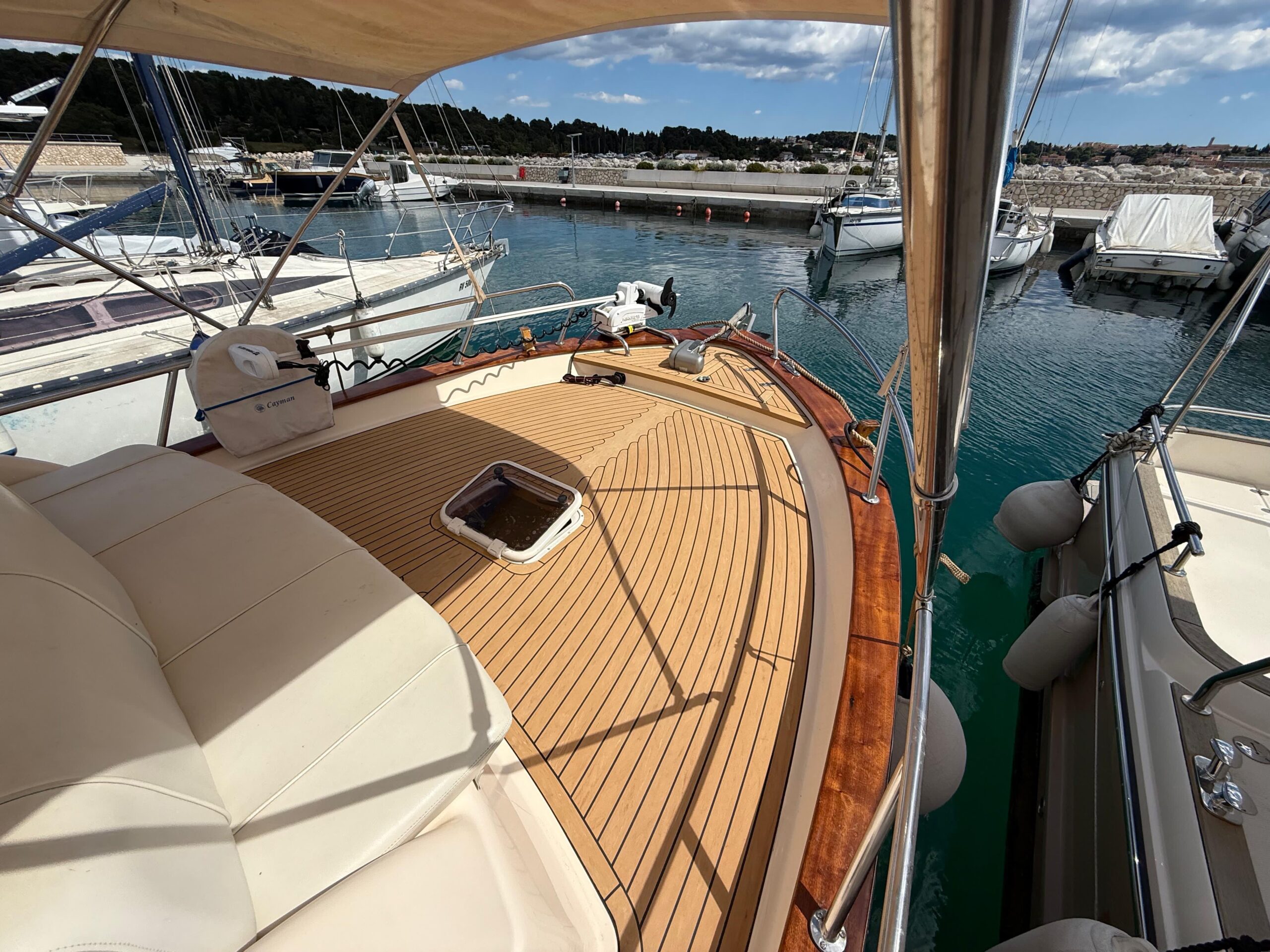 PlasDECK sintetička tikovina Blonde Black na Apre Mare