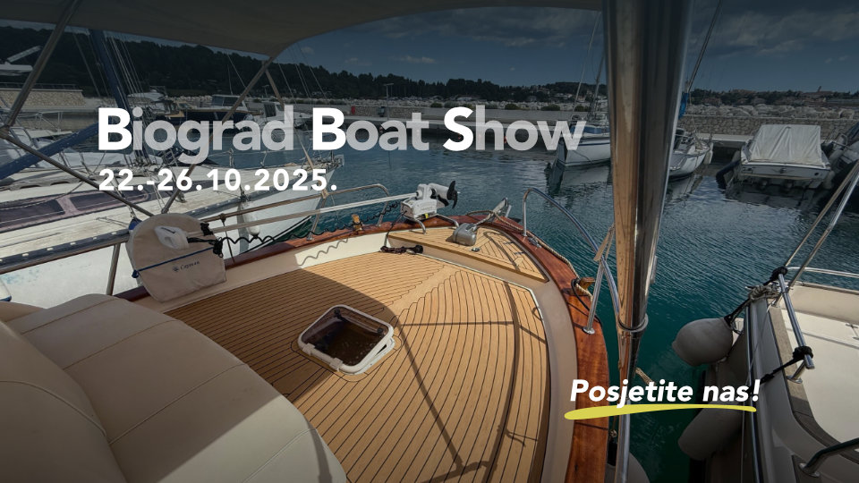 PlasDECK sintetička tikovina na Biograd Boat Showu 2025 u Marini Kornat